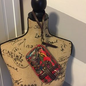 Wristlet wallet (never used)